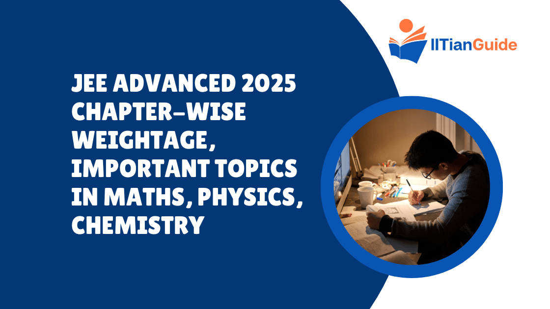 JEE Advanced 2025 Chapter-Wise Weightage, Important Topics in Maths, Physics, Chemistry