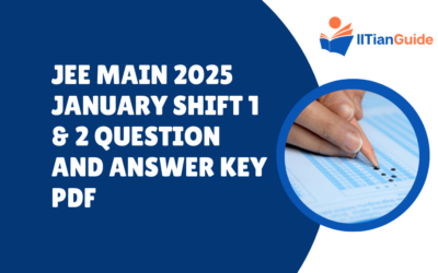 JEE Main 2025 January Shift 1 and Shift 2 Question Paper and Solutions PDF Download