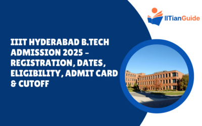 IIIT Hyderabad B.Tech Admission 2025 – Registration, Dates, Eligibility, Admit Card & Cutoff