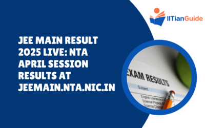 JEE Main Result 2025 Live: NTA April Session Results at jeemain.nta.nic.in