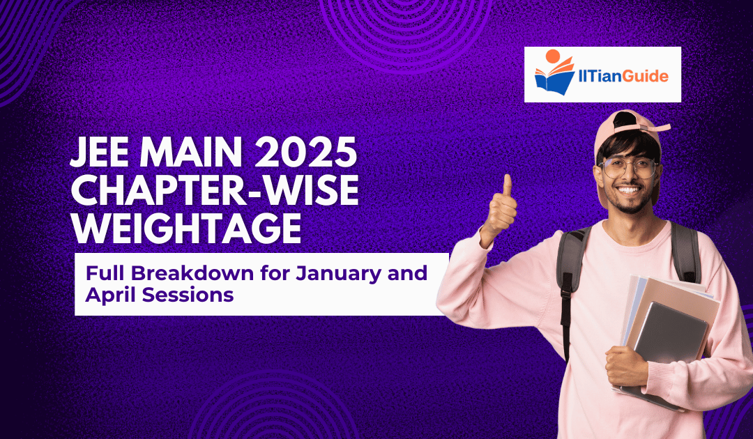 JEE Main 2025 Chapter-Wise Weightage: Full Breakdown for January and April Sessions