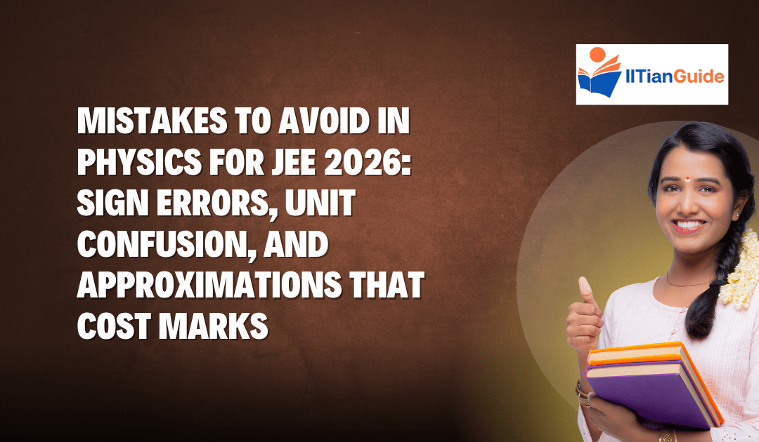 Mistakes to Avoid in Physics for JEE 2026: Sign Errors, Unit Confusion, and Approximations That Cost Marks