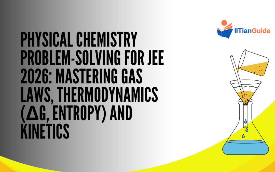 Physical Chemistry Problem-Solving for JEE 2026: Mastering Gas Laws, Thermodynamics (ΔG, Entropy) and Kinetics