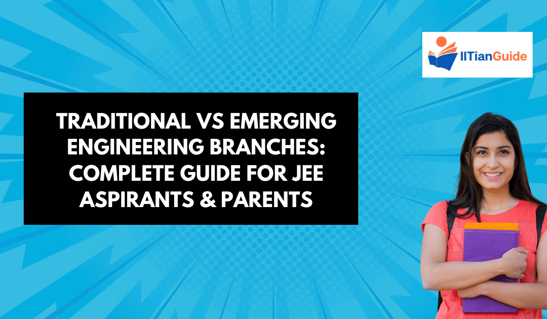 Traditional vs Emerging Engineering Branches: Complete Guide for JEE Aspirants & Parents