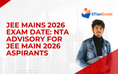 JEE Mains 2026 Exam Date: NTA Advisory for JEE Main 2026 Aspirants